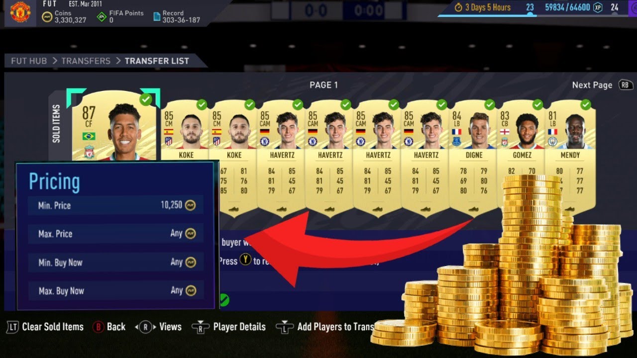 MAKE 25K AN HOUR BY THESE SIMPLE TRADING METHODS!!!FIFA 21 ULTIMATE TEAM TRADING!!