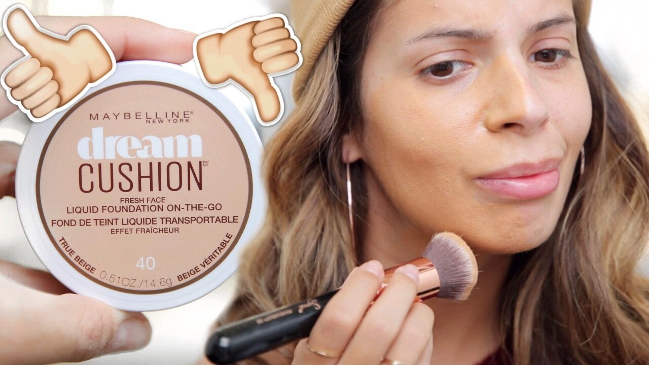 NEW Maybelline Dream Cushion Foundation  FULL REVIEW