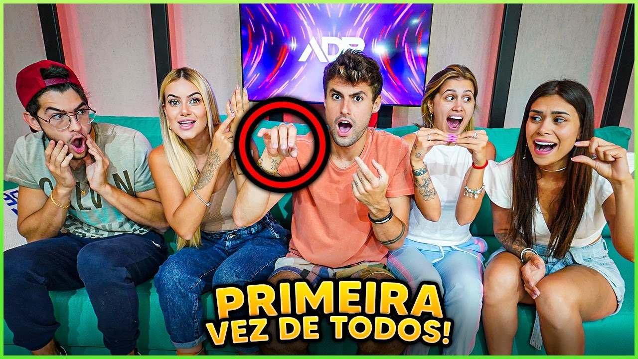 PRIMEIRA VEZ DE TODOS DA CASA!!  ( DEU RUIM ) [ REZENDE EVIL ]