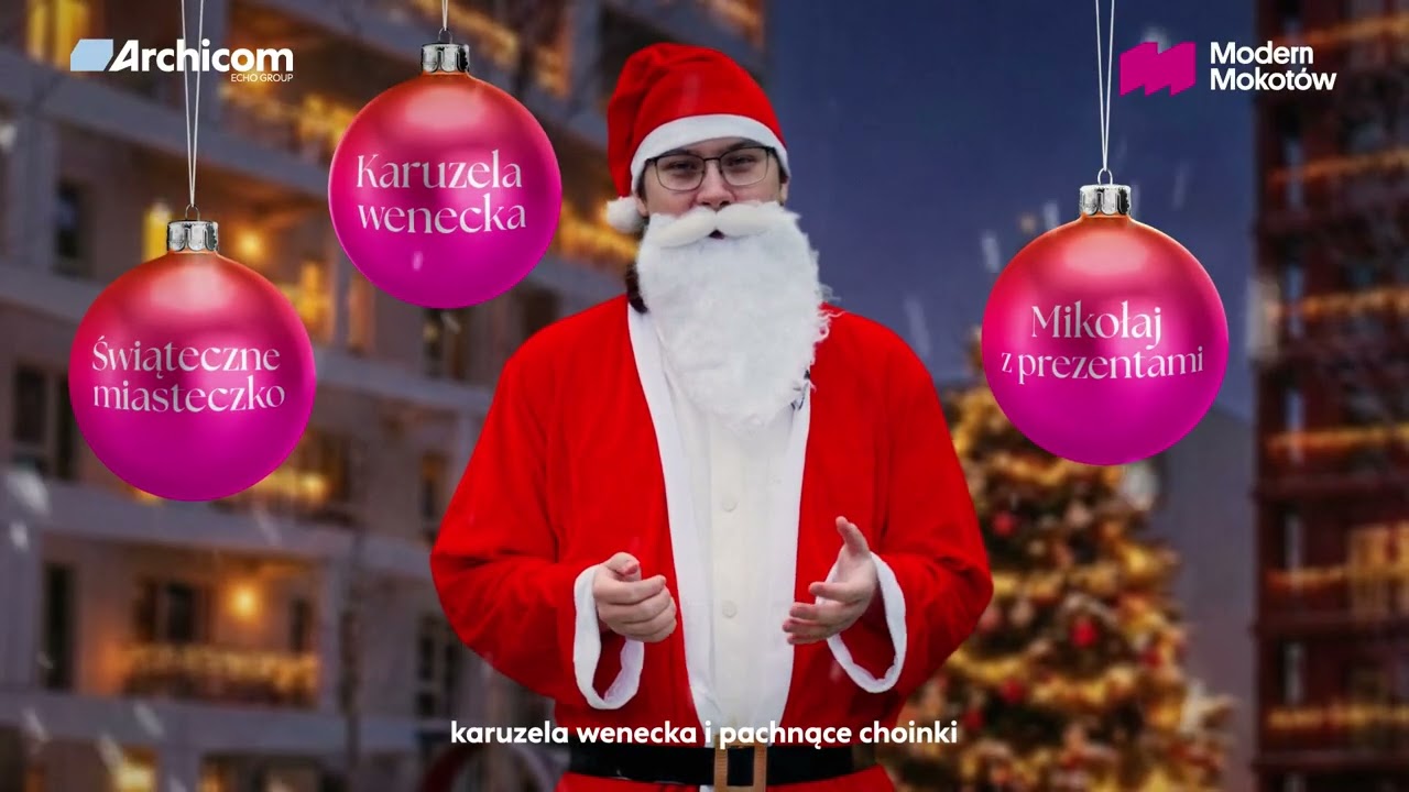 Jarmark Świąteczny w Modern Mokot&oacute;w. Zapraszamy 7 grudnia. ul. Wołoska 3.