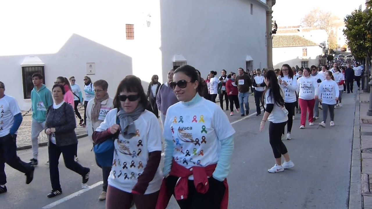 Marcha AYUCA 'Caminemos junt@s con el cáncer'. Ronda 2014