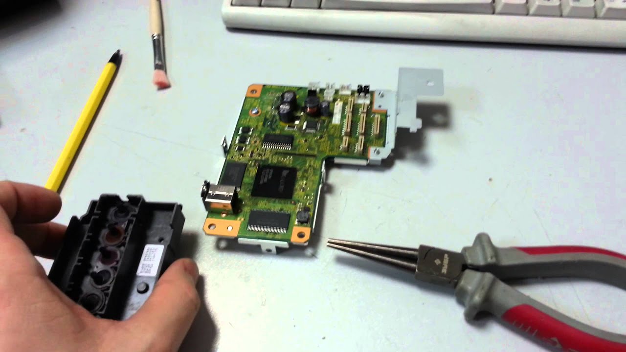 Ремонт принтера Epson L800! Repair the printer Epson L800