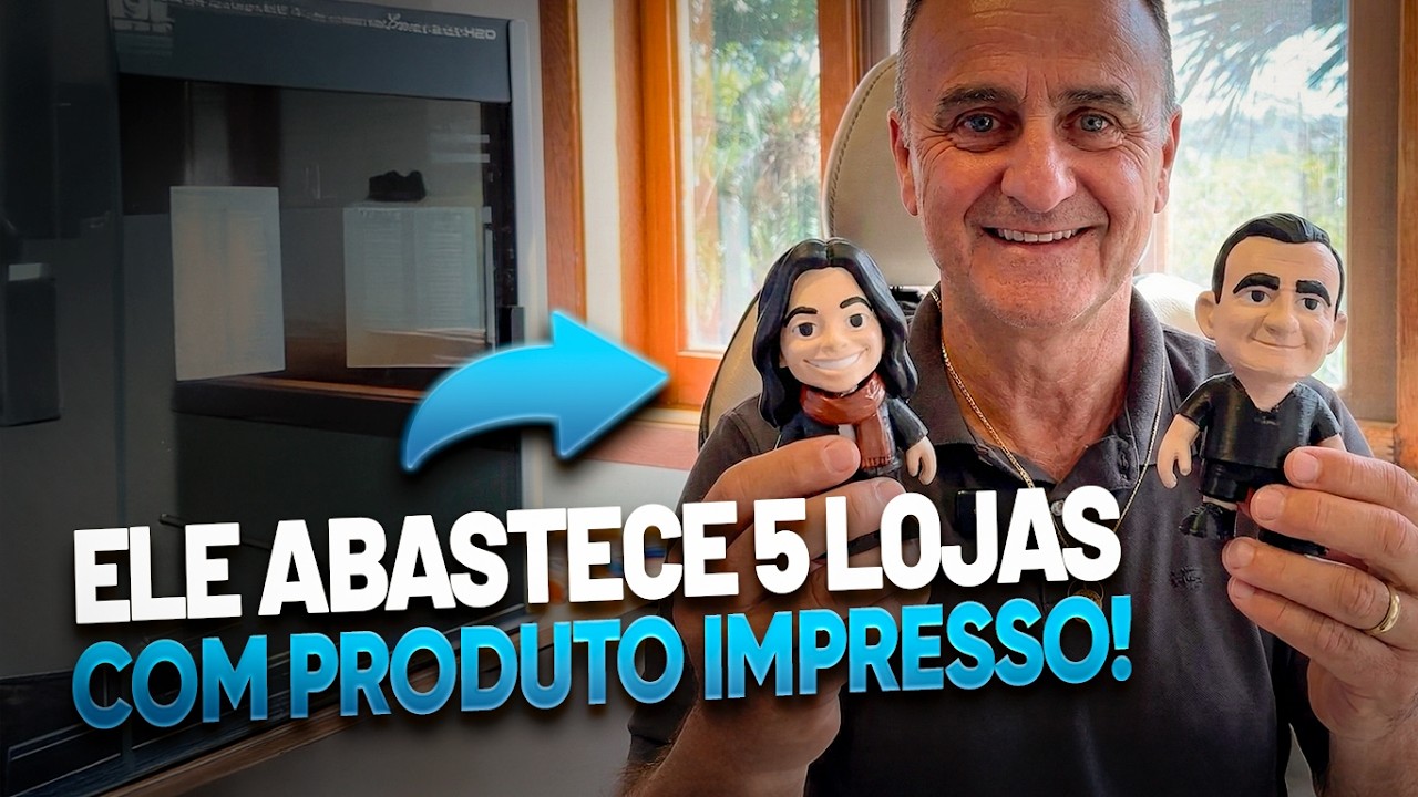 Como Ele Transformou Impressão 3D em Renda Extra na Cidade Pequena