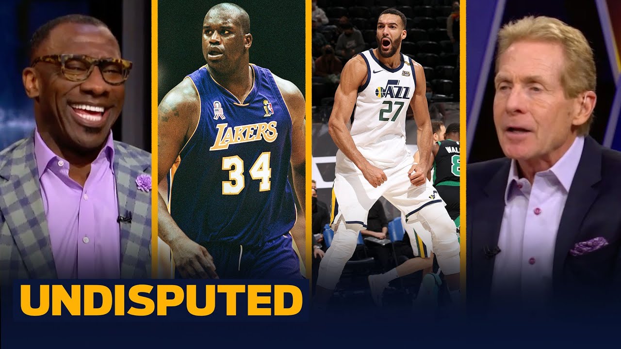 Shaq & Rudy Gobert exchange jabs via social media, who wins in their prime? | NBA | UNDISPUTED