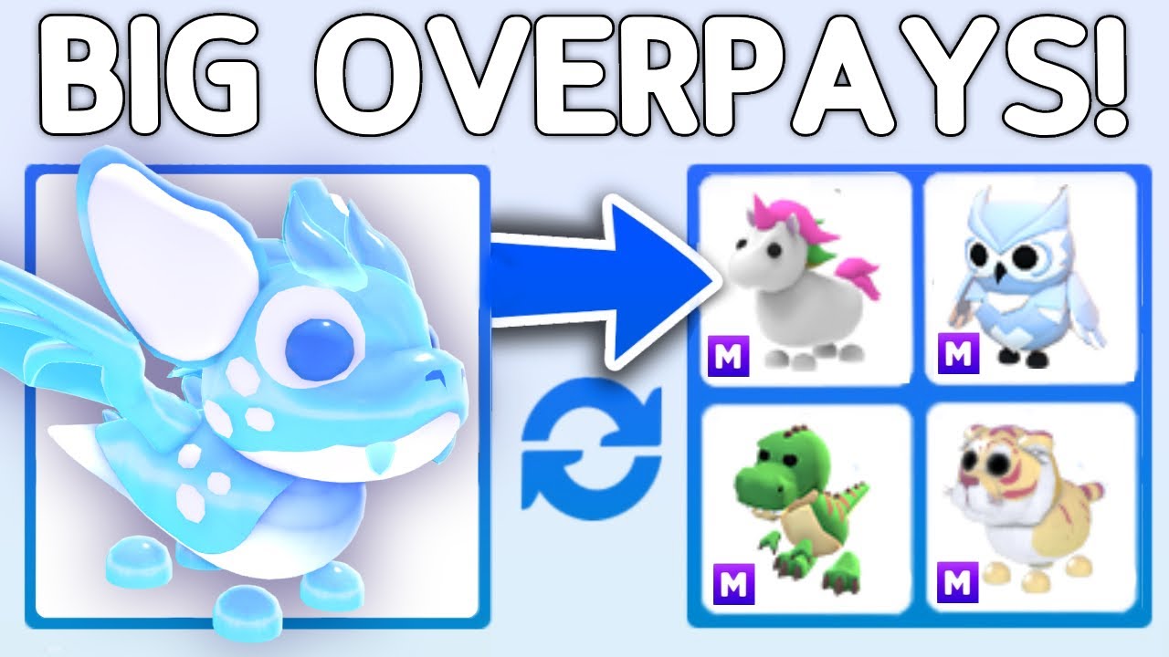Trading DUSK DRAGONS In Adopt Me! Christmas Update