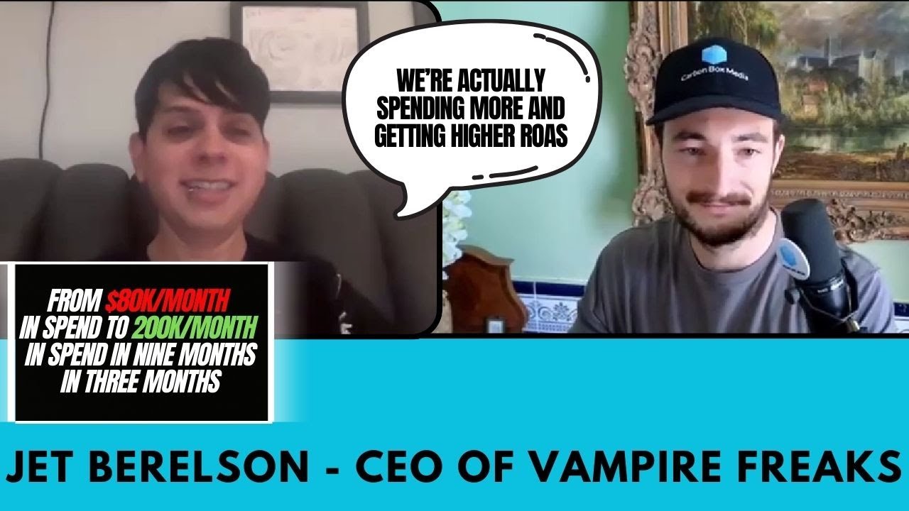 How We Spent $147,000 On Ads And Won! - Vampire Freaks Testimonial
