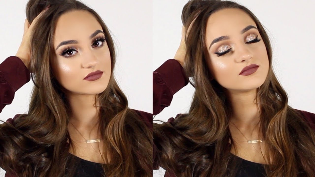 MY GO TO GLAM MAKEUP LOOK!