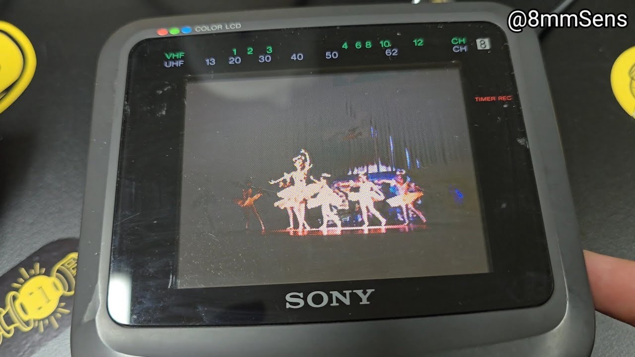 SONY 8mm Player VIDEO 8 VIDEO TV RECORDER GV-9 WALKMAM