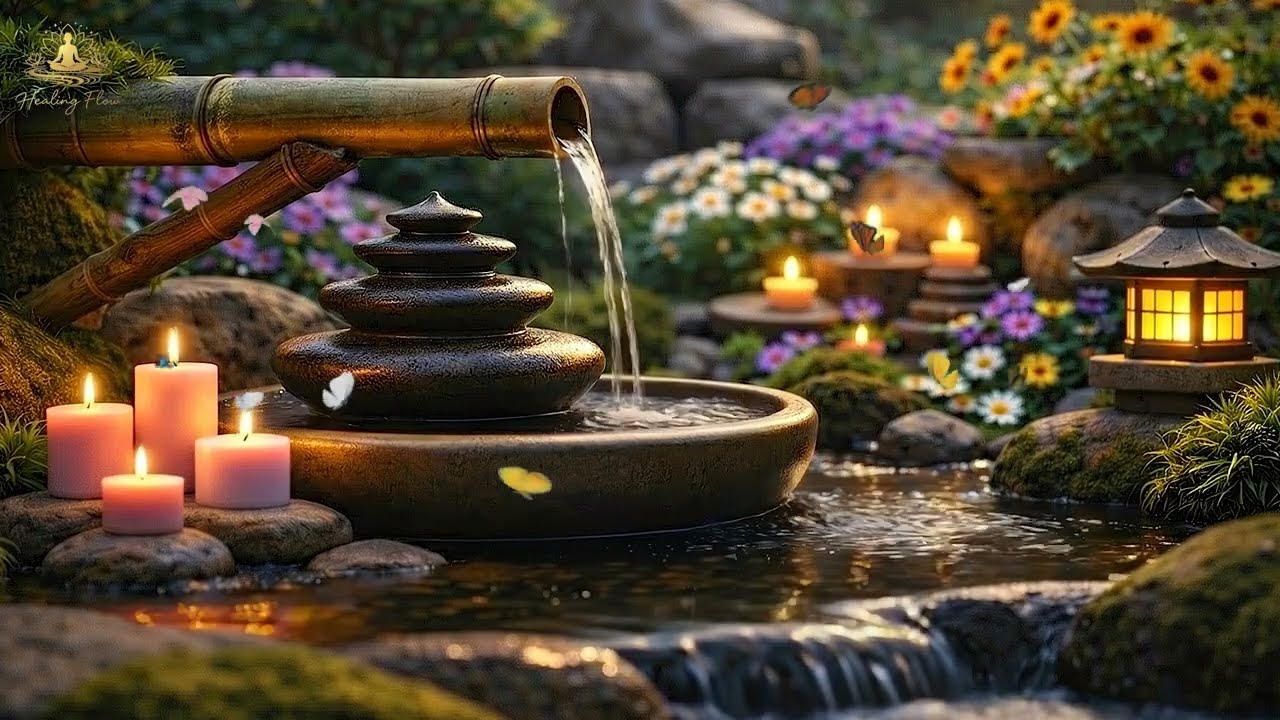 Serenity in the Garden- Relaxing Handpan & Piano Music for Peaceful Mind.#handpanmusic  #pianomusic