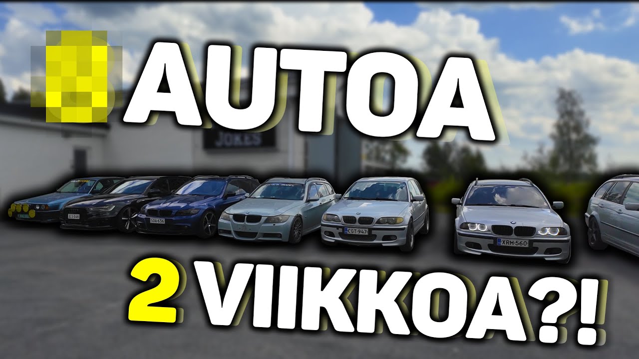 Montako autoa!? | Meiän pariviikkoa