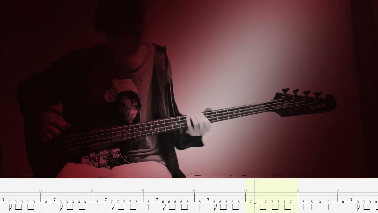 Cecilia Ann – Pixies – Bass cover with tabs