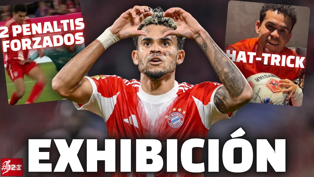 OTRA EXHIBICIÓN DE LUIS DÍAZ: HAT-TRICK Y 5 GOLES GENERADOS