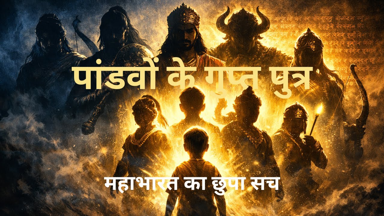 पांडवों के गुप्त पुत्र | महाभारत के छुपे हुए रहस्य | Secret Children of the Pandavas