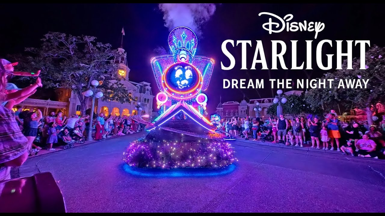 NEW Disney Starlight: Dream The Night Away Parade (FULL 4K)