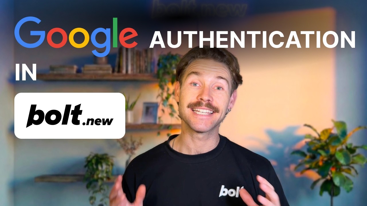 Make Sign-up Easy with Google Authentication in Bolt.new