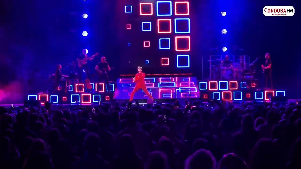 Concierto de David Bisbal en la Plaza de Toros de Los Califas.