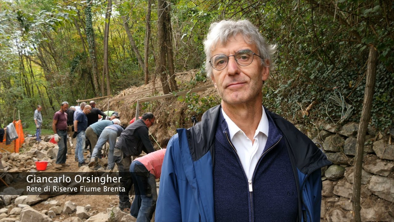 Corso - muri in pietra a secco - Valsugana ottobre 2022