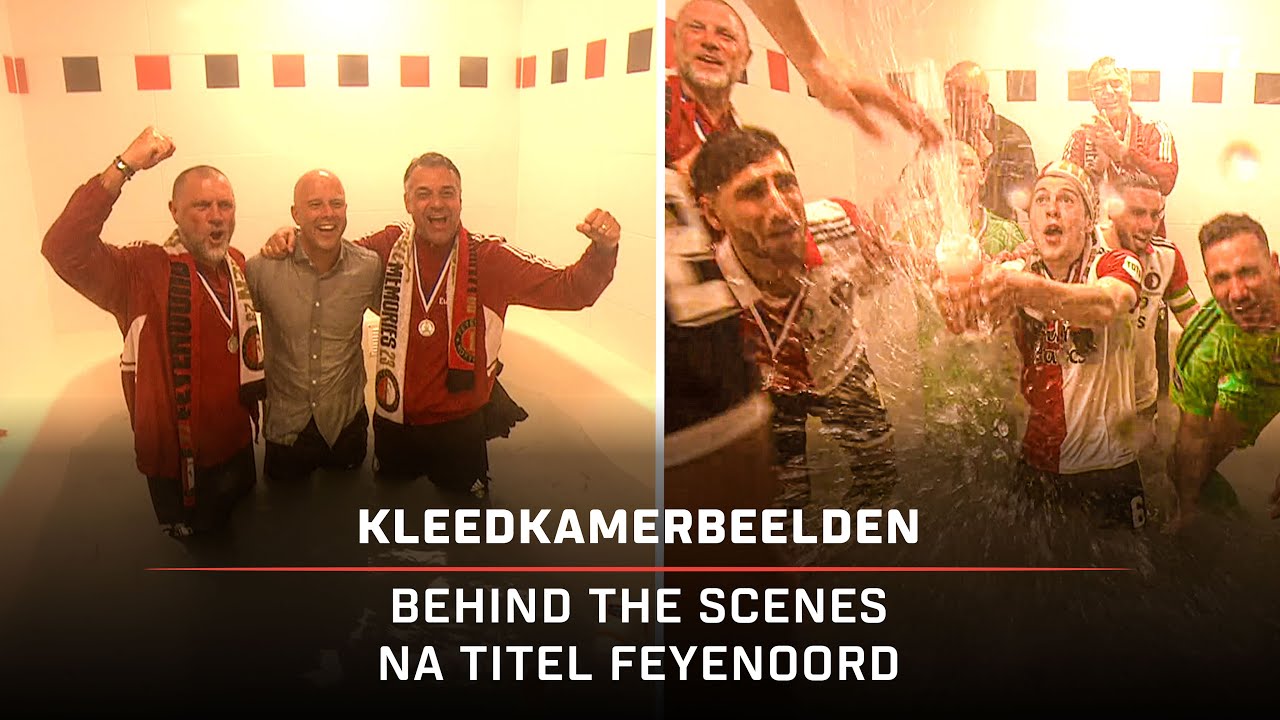 KLEEDKAMERBEELDEN: Arne Slot het bad in! 🛁 | 📽️ BEHIND THE SCENES