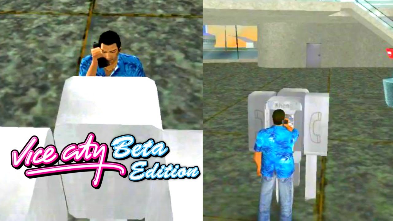 GTA Vice City Beta All Mr Black Payphone Missions