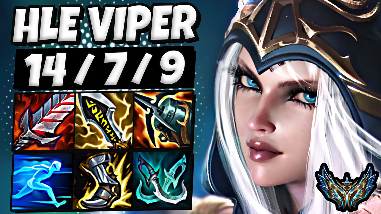 Ashe vs Jhin ADC [ HLE Viper ] Patch 25.19 Korea Challenger