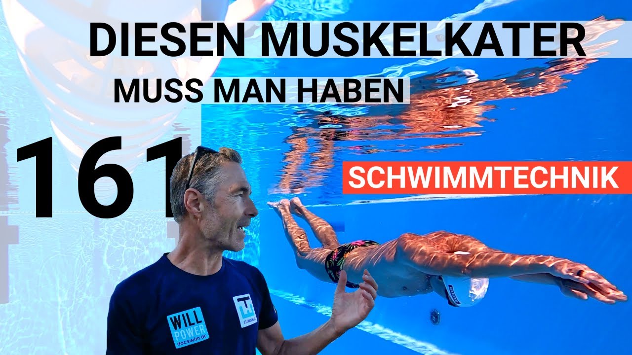 TRAPEZIUS: Dieser MUSKELKATER ist ein MUST-HAVE | Mehr L&auml;nge im Schwimmzug und schneller schwimmen