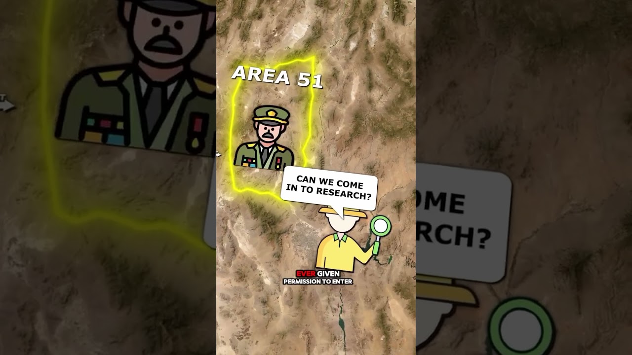 He Snuck Into Area 51 and Saw Something Shocking at Papoose Lake&hellip; 😳 #Area51