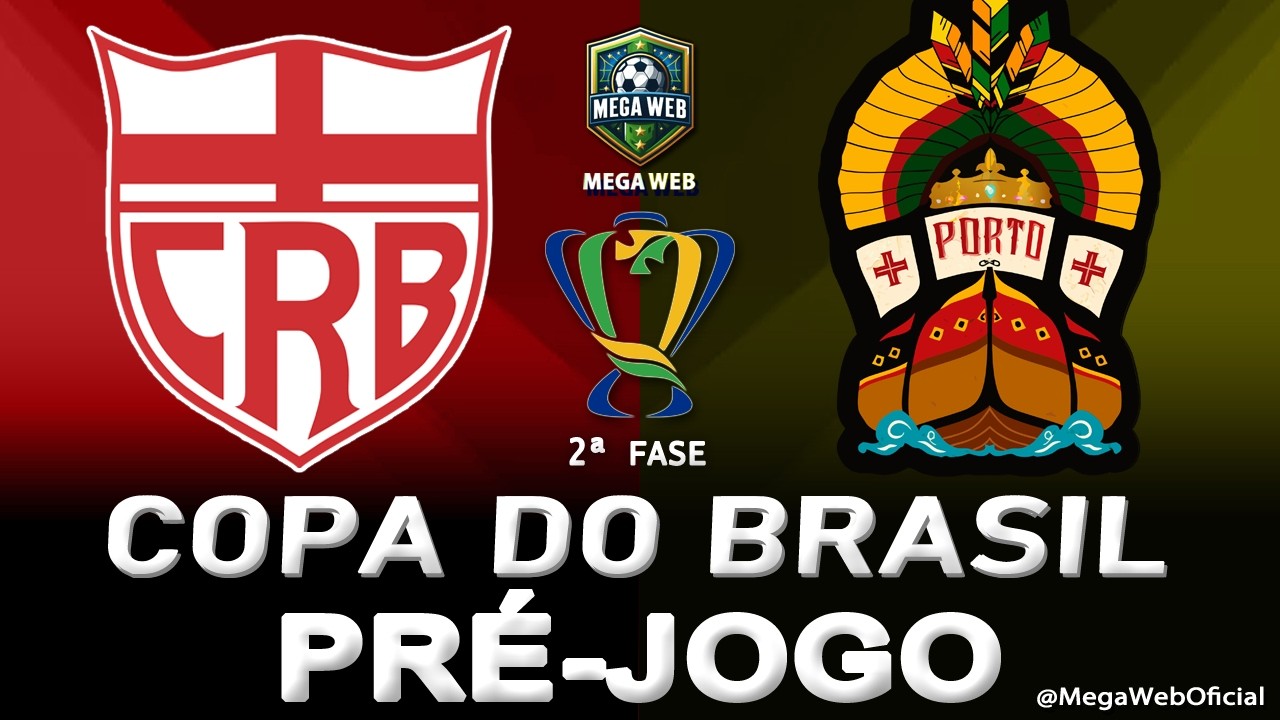 CRB x PORTO-BA - AO VIVO (COPA DO BRASIL 2026 -- 2ª Fase) - Narração