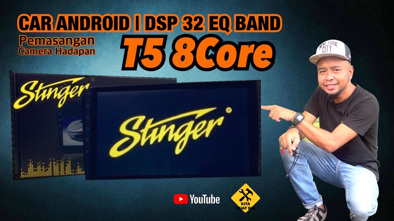 Android Player Canggih & Laju | STINGER T5 8Core + DSP wt 32Band EQ
