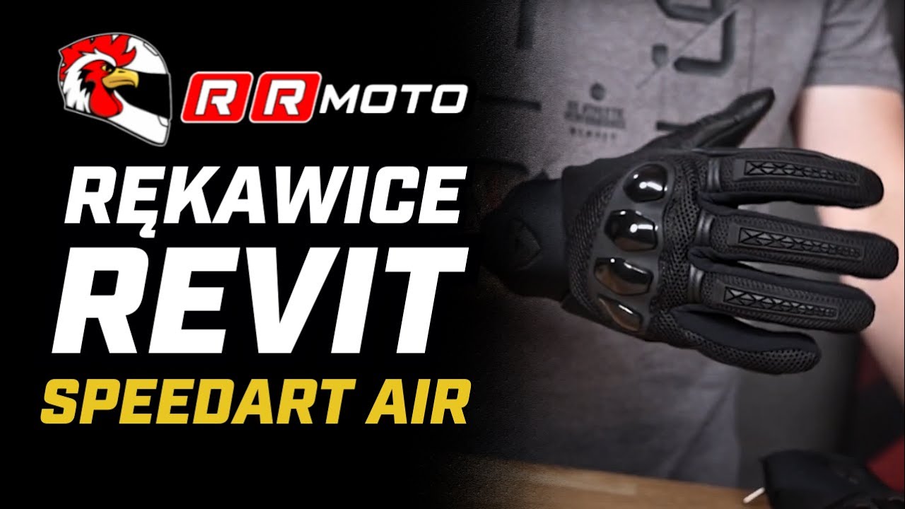 REVIT SPEEDART AIR - lekkie rękawice na lato