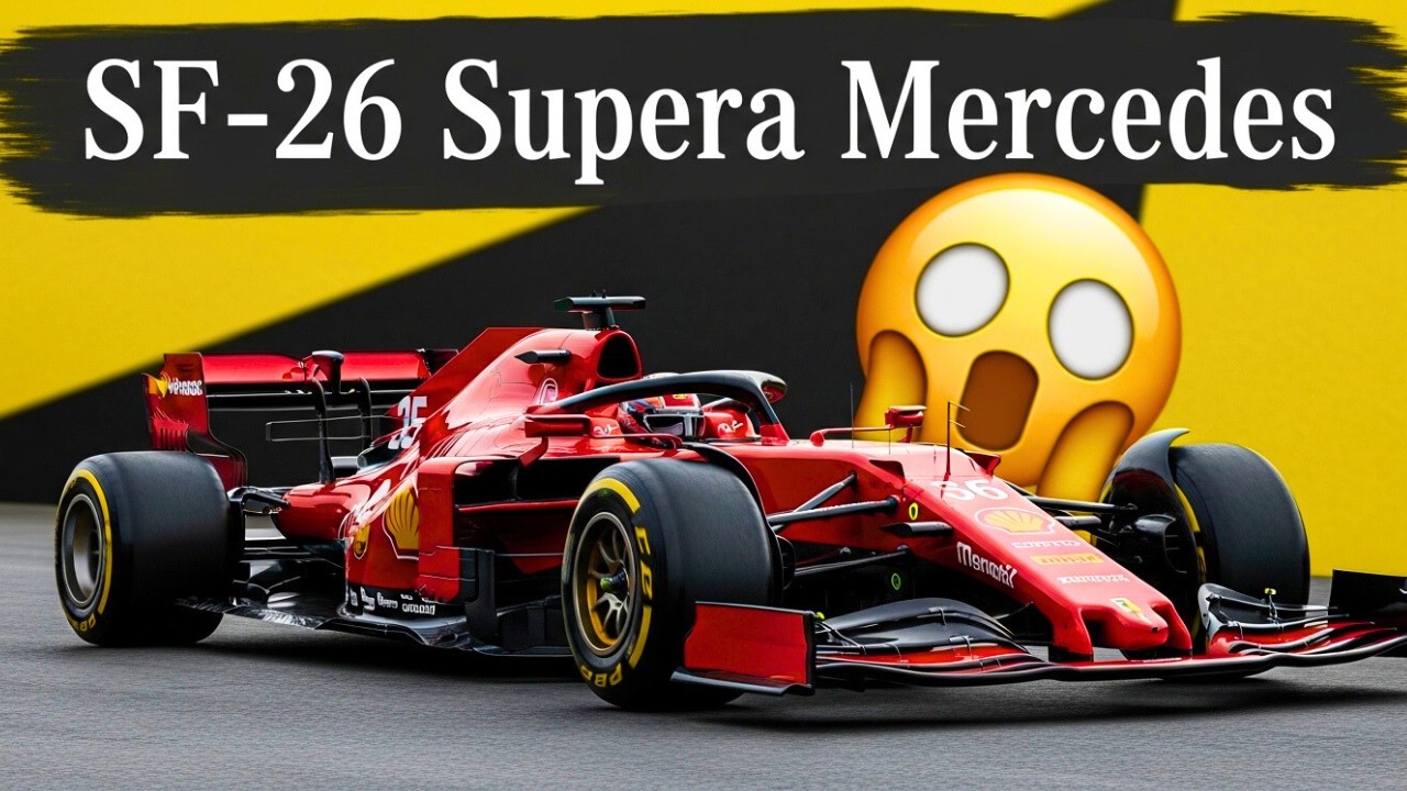 Ferrari Extensiones agresivas difusor: sf-26 supera mercedes williams en downforce
