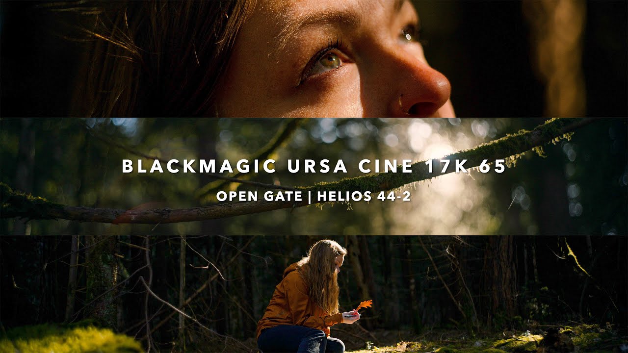 BLACKMAGIC URSA CINE 17K 65 | Helios 44-2 | Test Footage 17K Open Gate (8K upload)