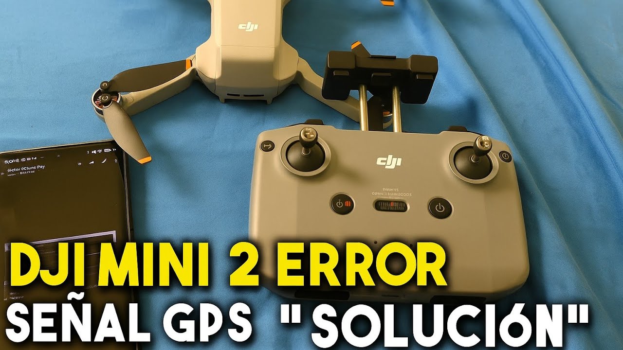 DJI MINI 2 ERROR DE SEÑAR GPS , SOLUCIÓN