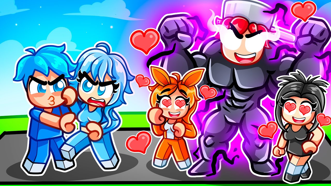 My Girlfriend Cheated On Me, So I Rizzed MY CRAZY FAN GIRLS As DARK GARA In Rage Gym Simulator...