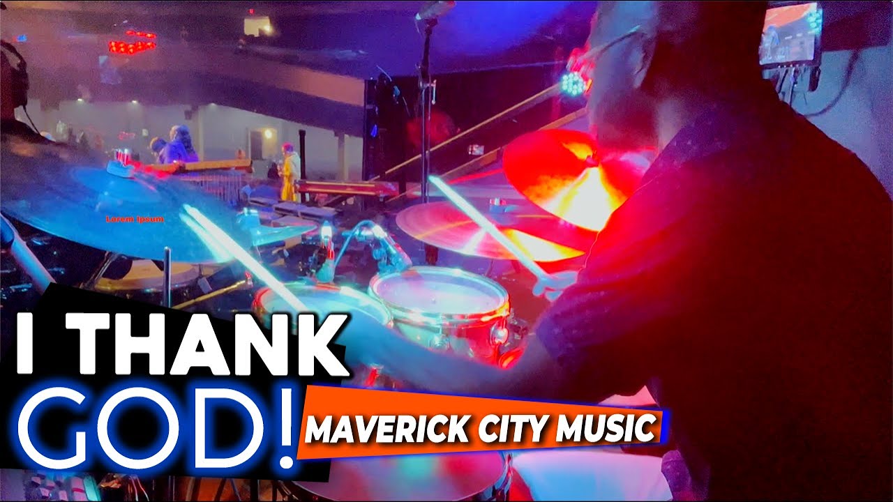 I Thank God Drum Cover | Maverick City Music X UPPERROOM | Carlin Muccular
