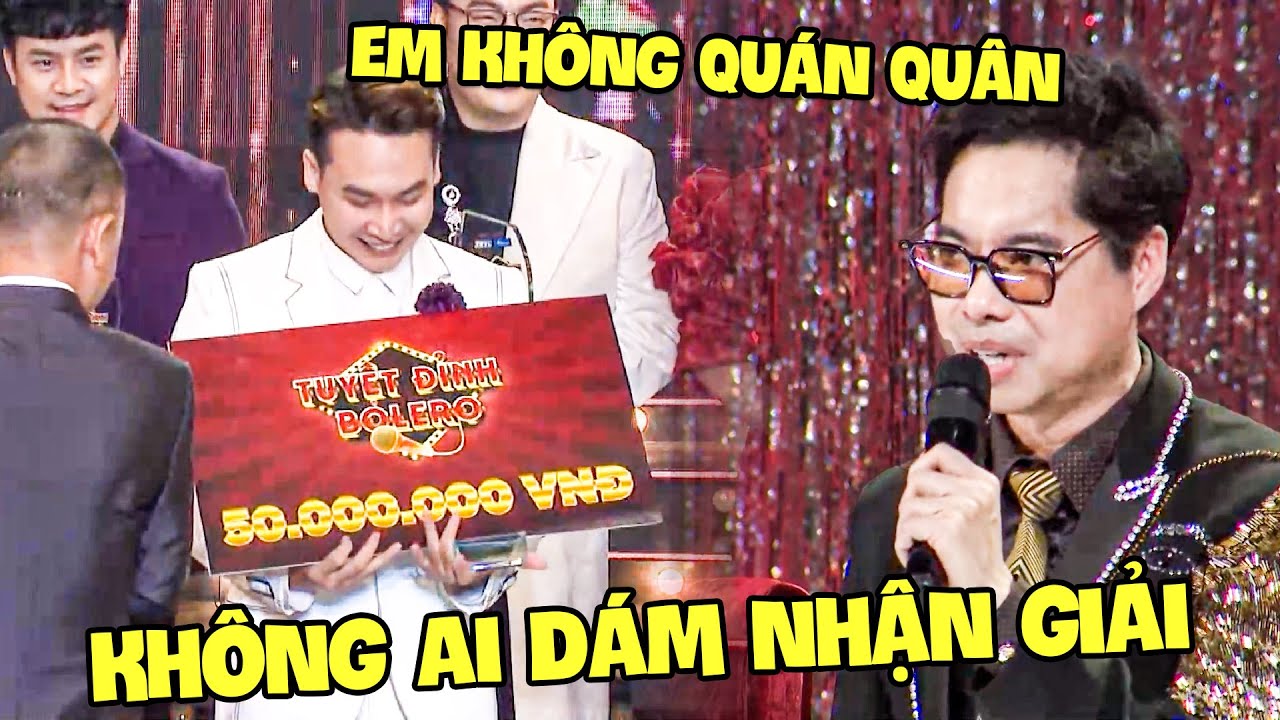TUYỆT ĐỈNH BOLERO 2 - Chung kết | Giọng hát được TRAO 50 TRIỆU QUÁN QUÂN vì HAY ĐẲNG CẤP