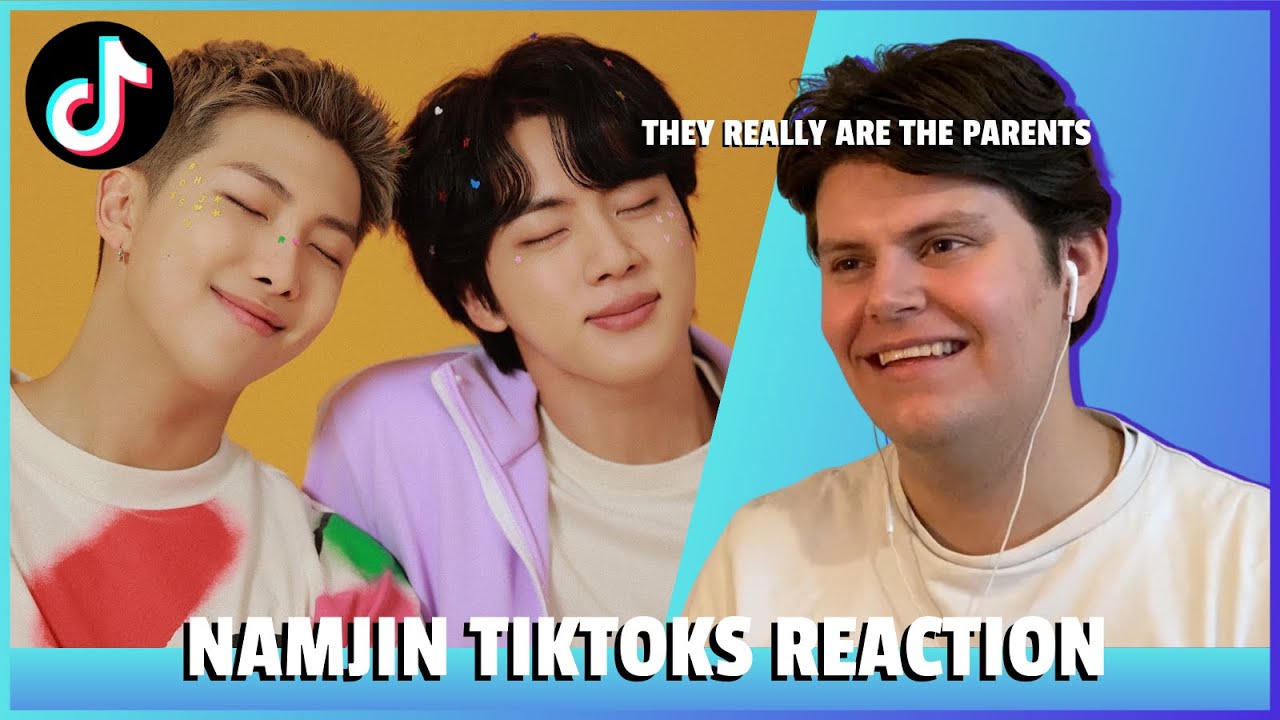 Reacting to The Parents Of BTS NAMJIN TikToks (Namjoon & Jin MARRIED vibes!)