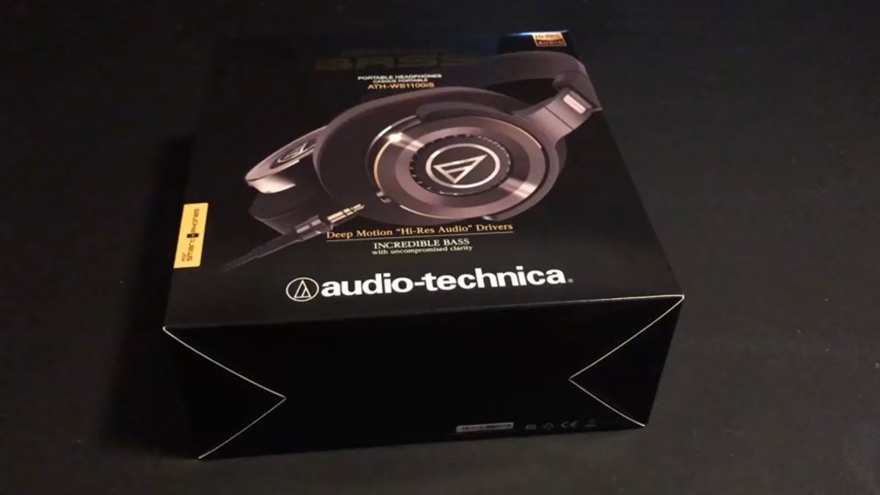 Audio-Technica ATH-WS1100iS Solid Bass - [NEW] - AMBIENT UNBOXING