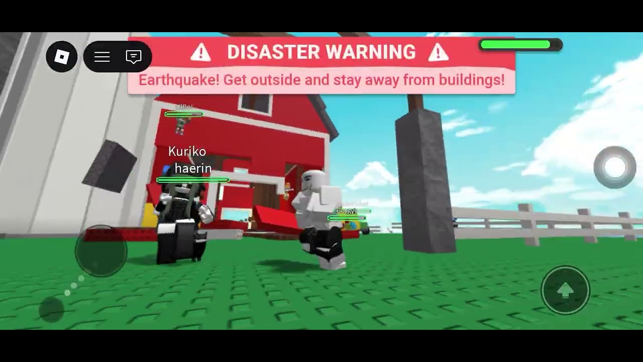 Playing Natural Disaster Survival 