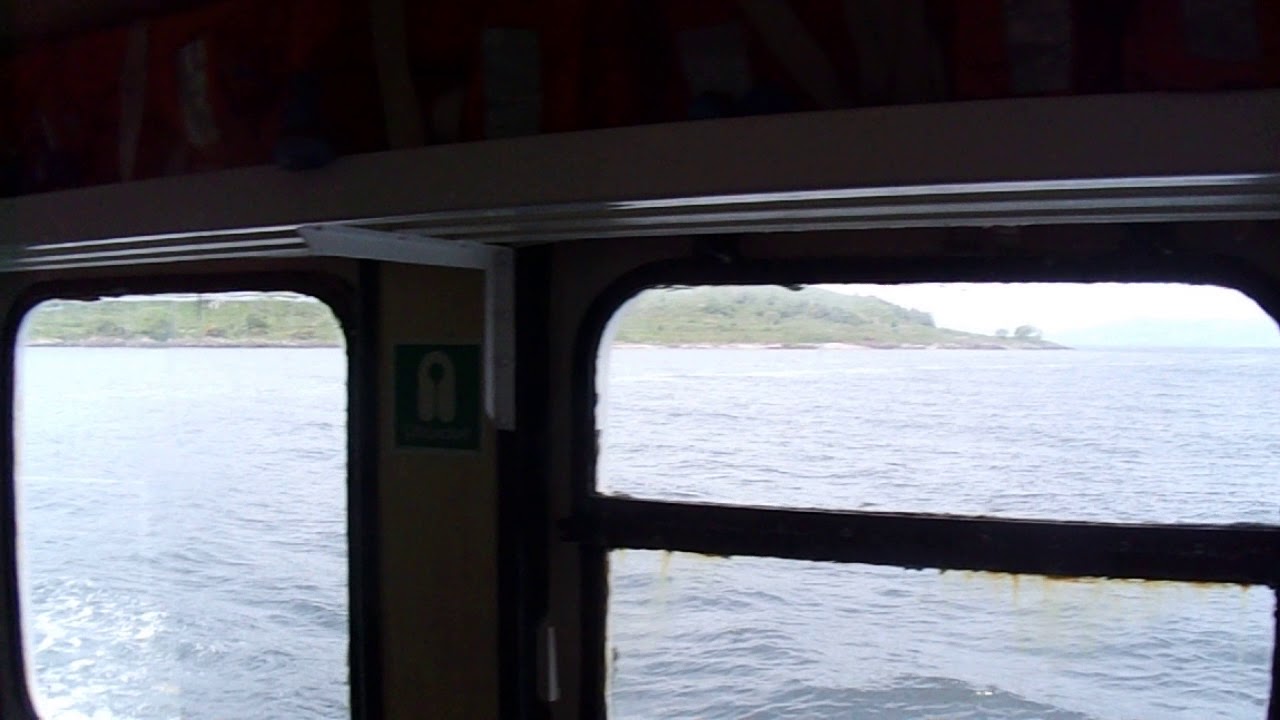 Calmac tour of MV Loch Riddon