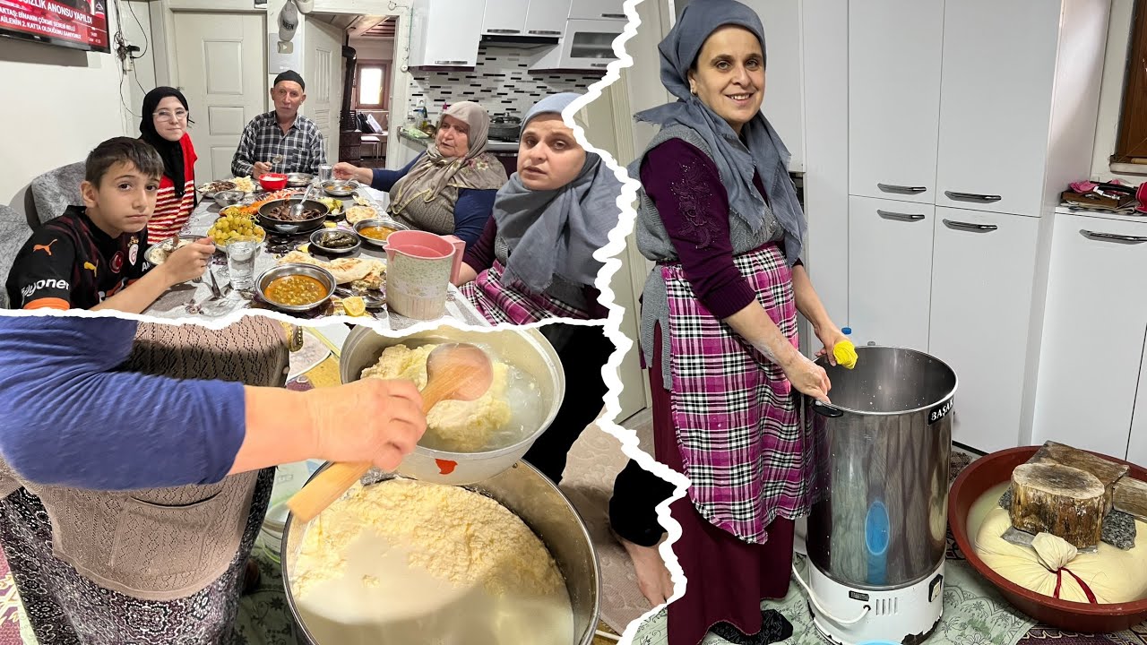 Tereyağı nasıl yapılır köy vlog 