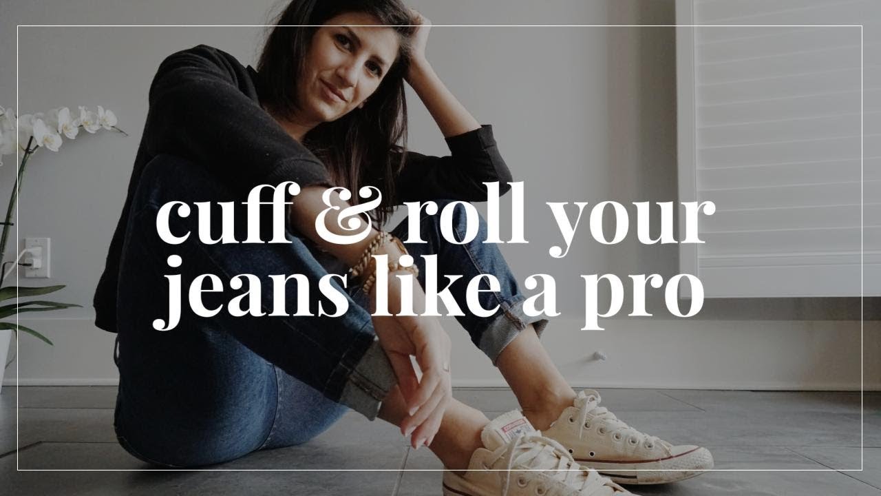How & When to Cuff + Roll Your Jeans Like a Pro | Styling Closet Essentials | Slow Fashion