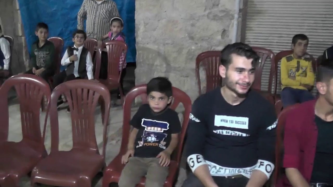المنشد احمد عمر العبود  حفل احمد الحاج علي ابن ابو يحيى النعيمي افراح اهالي مارع 2020 الجزء الاول