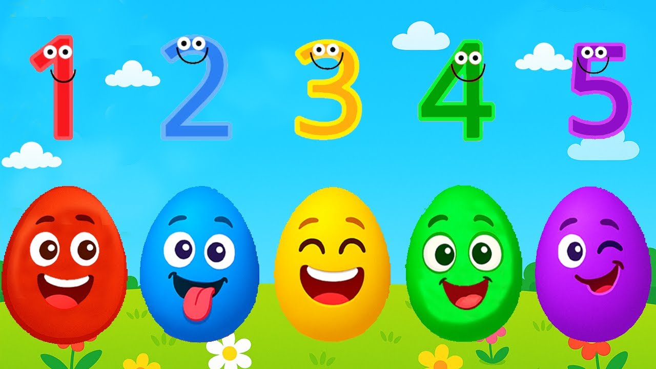 Surprise Eggs Kids Songs | Color Song | Nursery Rhymes & Kids Songs | Puppet Simple Songs
