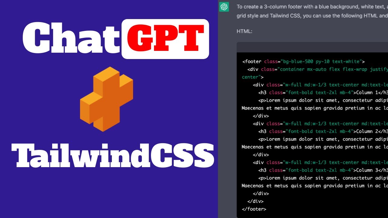 Unleashing the Power of ChatGPT on Tailwind CSS