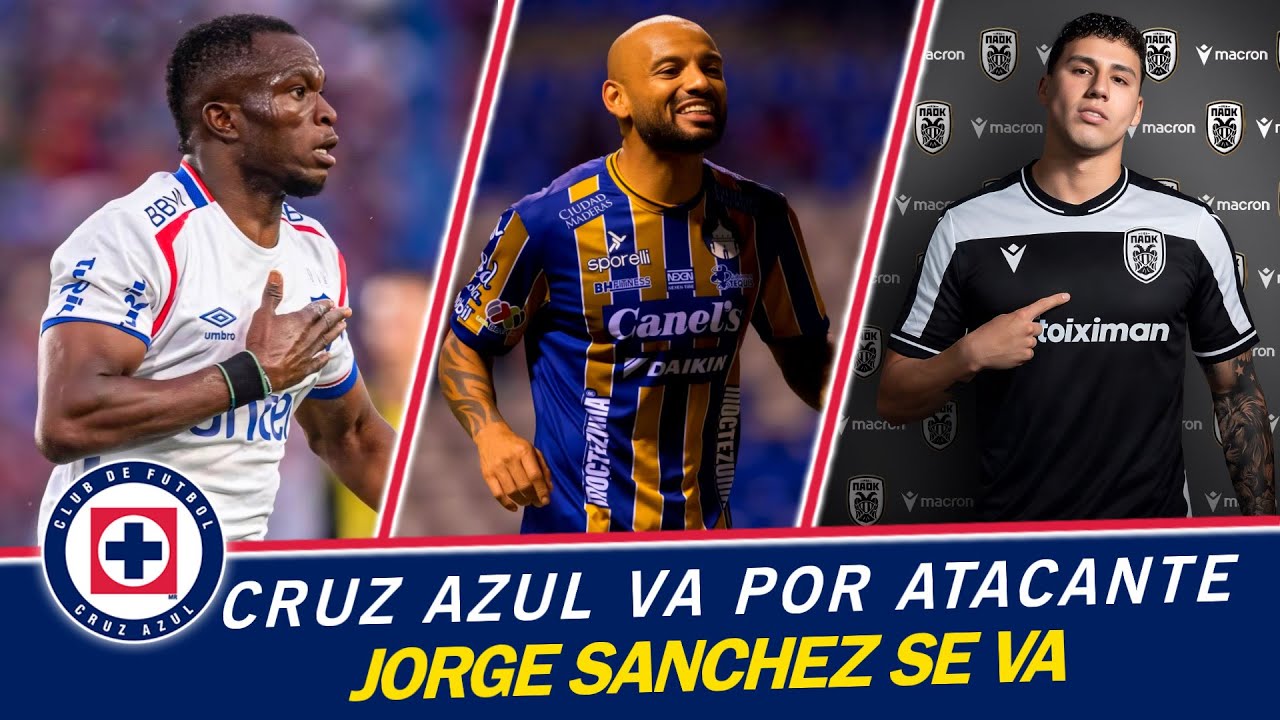 Cruz Azul y la BAJA de Jorge Sanchez, Christian Ebere FICHAJE, ¿Buscan DEFENSA Mexicano?