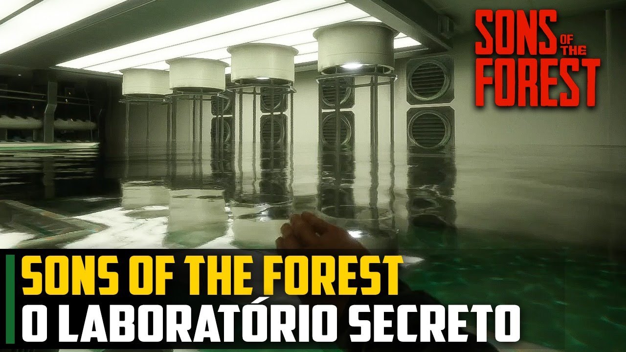 Sons of The Forest - O laboratório SECRETO
