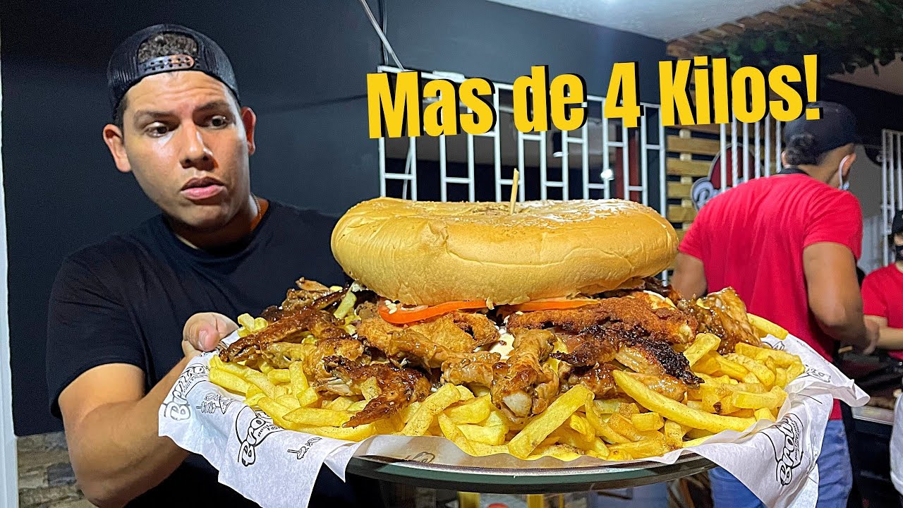 La HAMBURGUESA mas grande de SOLEDAD 🍔