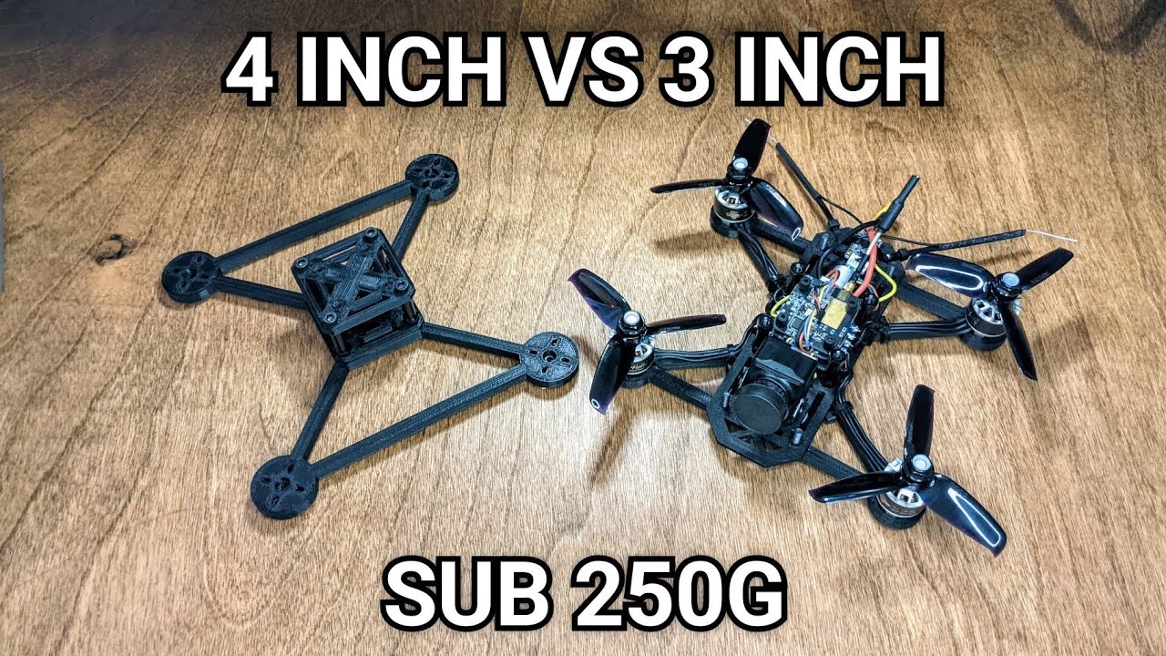 Can You 3D Print A 4 Inch Drone Frame For Sub 250g?