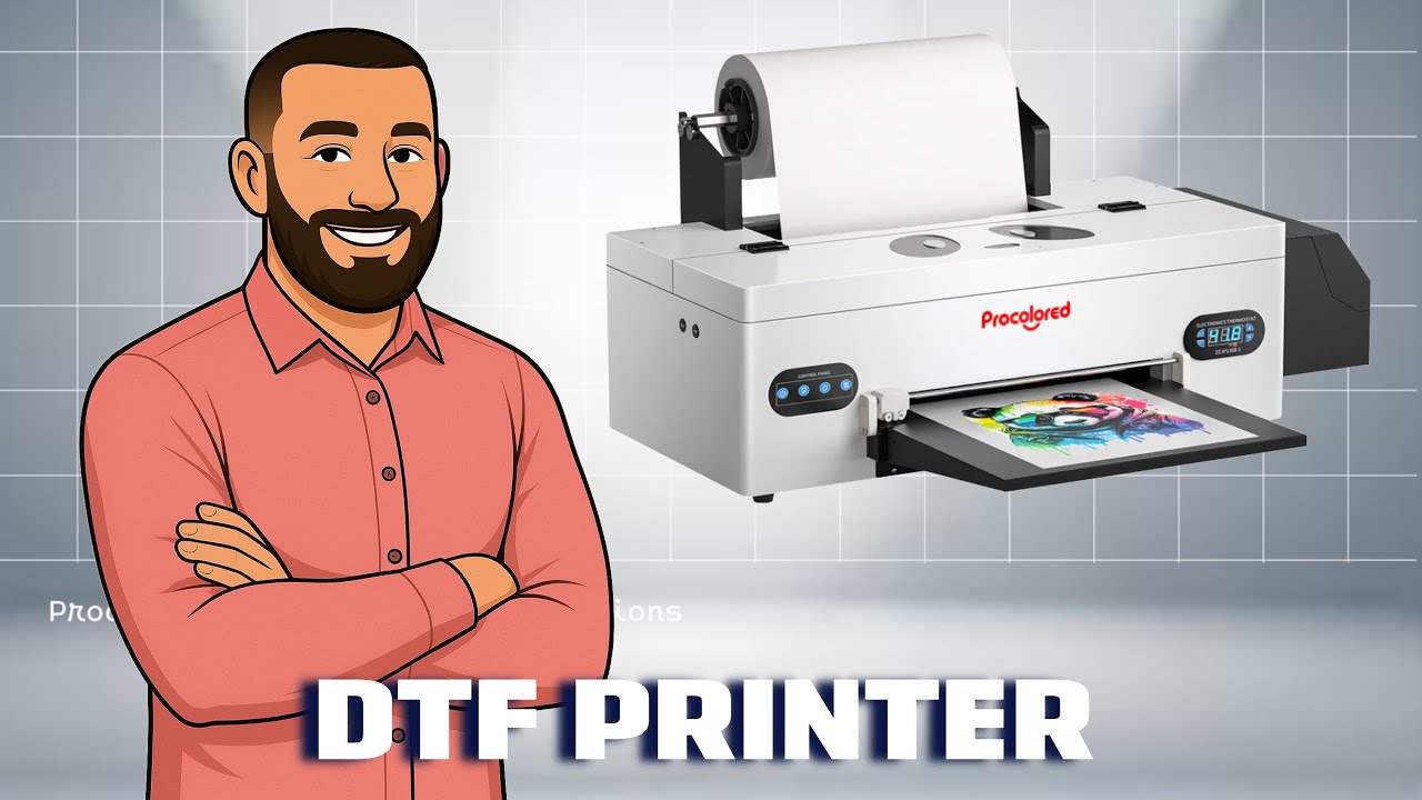Procolored F13 Pro Panda DTF Printer A3 Dual XP600 13