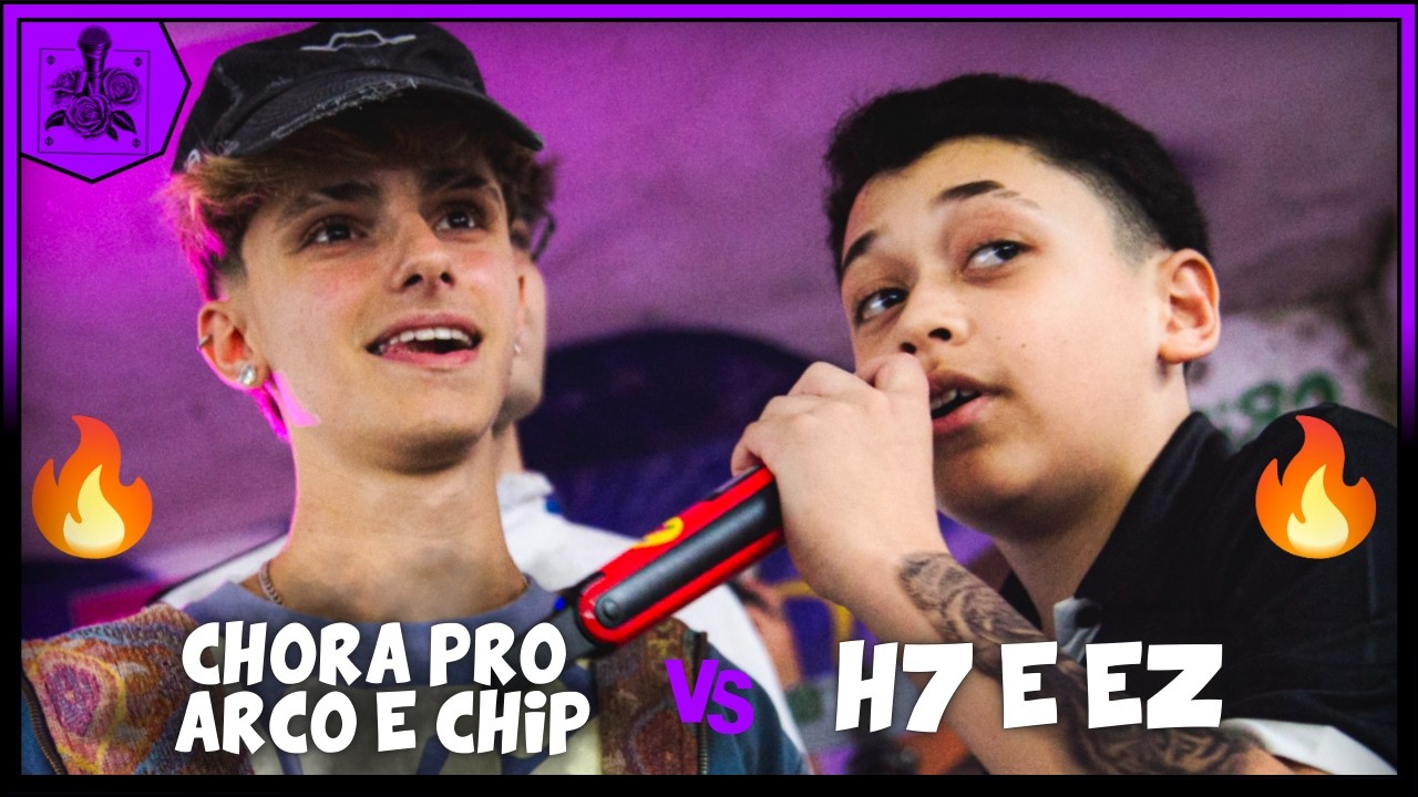 (PEGOU F0G0!! 🔥🔥🔥) Chora pro Arco e Chip x H7 e EZ | 1FASE | 264ª Batalha do Ana Rosa